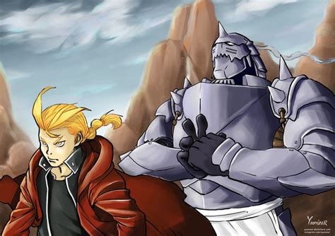 Elric Brothers In Action By Yoonizar On DeviantArt Elric Brothers