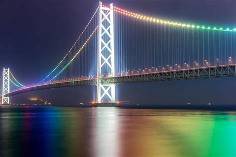 The Akashi Kaikyo Bridge Japan Mostbeautiful