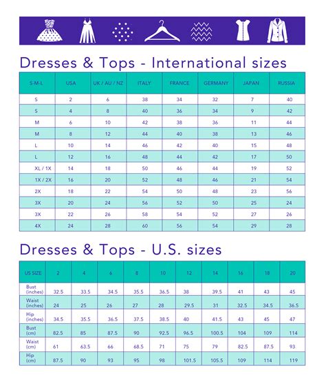 What Is The Apparel Size Conversion En Tophatter Knowledge Base