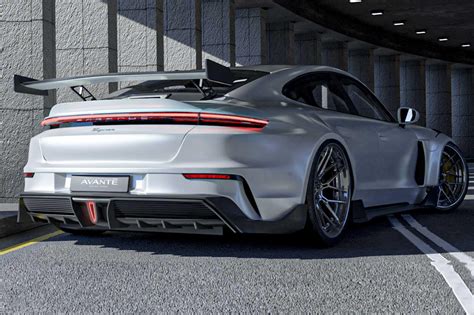 Porsche Taycan Gets Stunning 911 GT3 RS Body Kit | CarBuzz