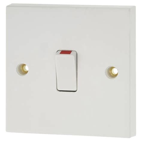 Bg 900 Series 20a 1 Gang Double Pole Appliance Switch With Base Flex