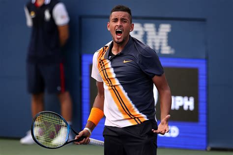 Nick Kyrgios Was Struggling The Chair Umpire Stepped Down And Stepped