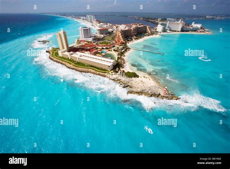 Aerial View Of Cancun Mexico Hi Res Stock Photography And Images Alamy