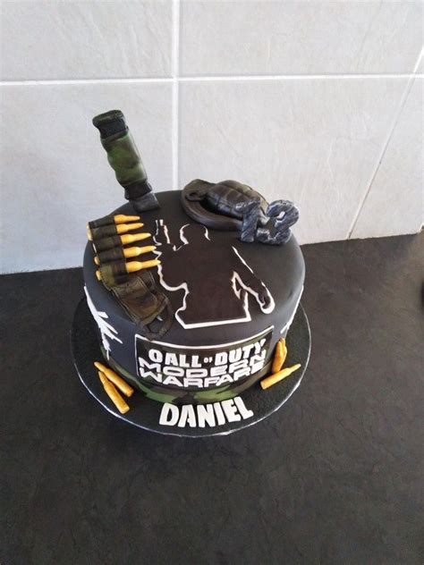 Your birthday cake stock images are ready. Call of duty modern warfare | Call of duty cakes, Birthday ...