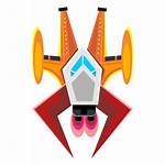 Spaceship Arcade Transparent Icon Svg Illustration Vector