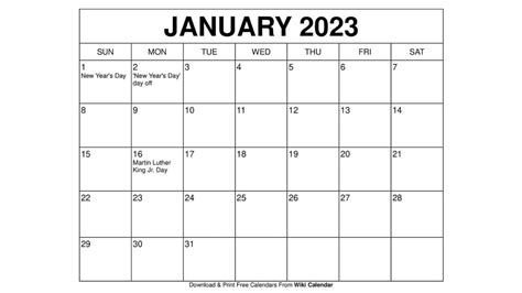 Jan 2023 Calendar Printable Free Wiki Get Calendar 2023 Update