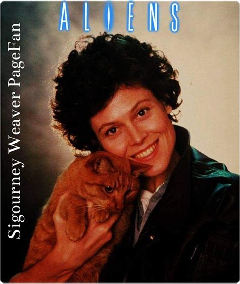 Aliens 1986 Ellen Ripley Sigourney Weaver Weavers Cats Gatos Cat