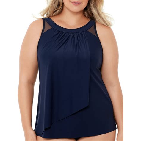 Miraclesuit Miraclesuit Womens Plus Size Solid Ursula Underwire