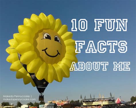 10 Fun Facts About Me Makeda Pennycooke