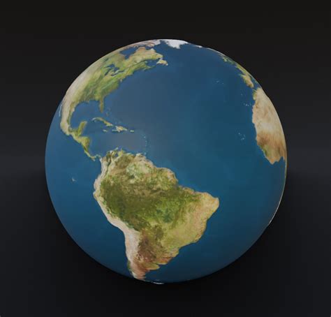 3d Planet Earth Model Turbosquid 2072346