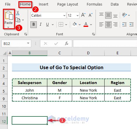 How To Copy And Paste Visible Cells Only In Excel 3 Easy Ways