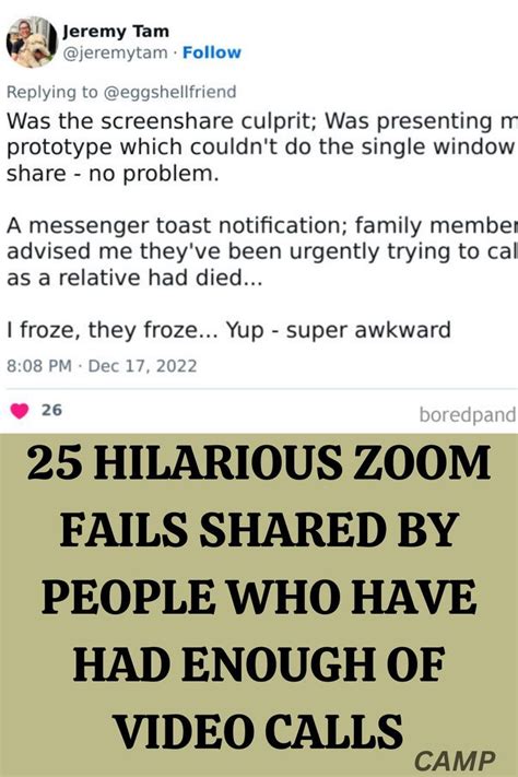 25 Hilarious Zoom Fails Shared By People Who Have Had Enough Of Video