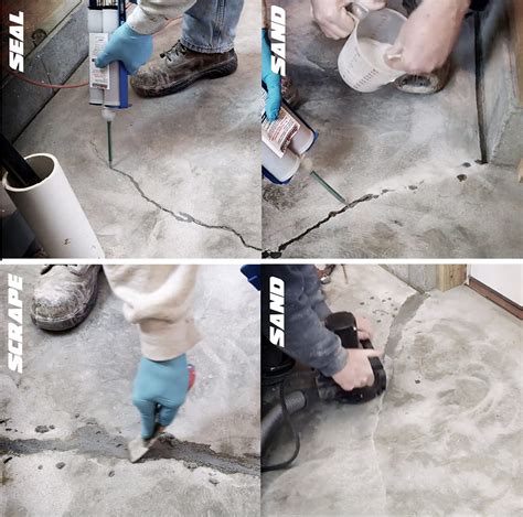 Crackweld Pro Concrete Floor Repair Kit Seal Cracks In Basement Slabs
