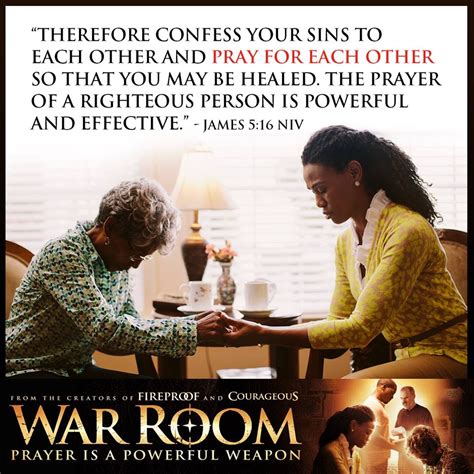 2 more prayers on confession. War Room movie review: Your prayers are powerful - Beth ...