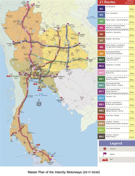 Thailands New Highways System Thailand Motor Discussion Thailand