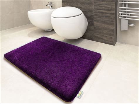 Dark Purple Bathroom Rugs Purple Bathrooms Purple