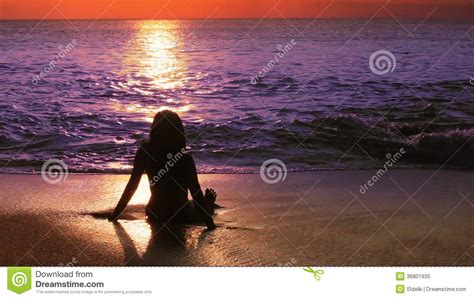 mysterious silhouette girl at beach during sunset stock video footage video of coast