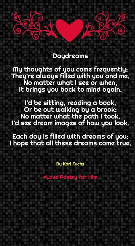 12 Sweet Rhyming Love Poems For Him Cute Boyfriend Hubby Krediblog