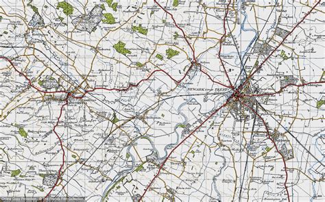 Old Maps Of Staythorpe Nottinghamshire Francis Frith
