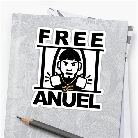 Free Anuel Trap Reggaeton Sticker By Abstractoworld Redbubble