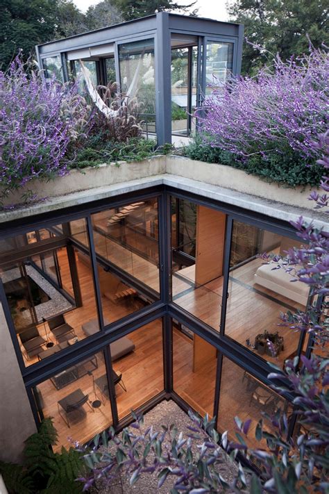 Contemporary Rooftop Garden Interior Design Ideas