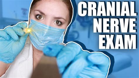 Asmr Cranial Nerve Exam After An Accident Realistic Soft Spoken Youtube