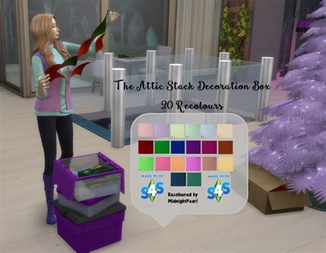 The Attic Stack Decoration Box 20 Colours By Wendy35pearly At Mod The