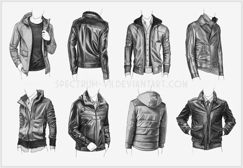 Clothing Study Jackets 4 By Spectrum Vii On Deviantart Jacket