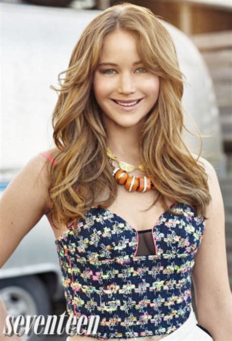 Hunger Games Jennifer Lawrence In April 2012 Issue Of Seventeen