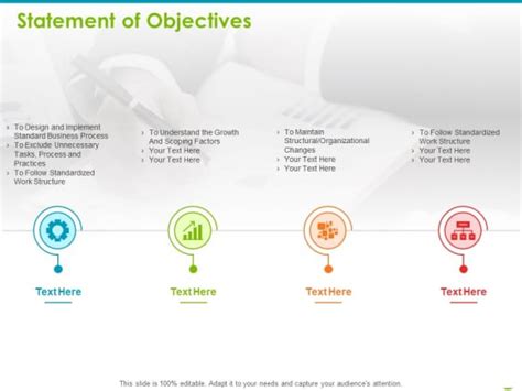 Project Capabilities Statement Of Objectives Ppt Infographics Designs