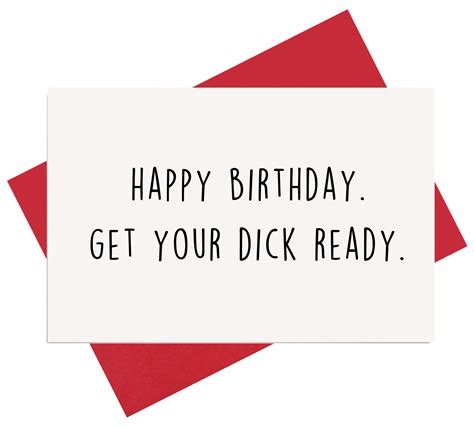 Buy Alzombi Naughty Birthday Card For Boyfriend Husband Funny Rude