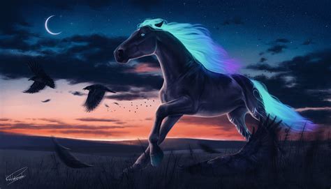 Horse Art Wallpapers Wallpaper Cave