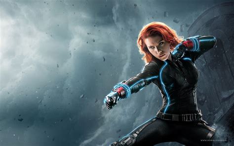 Avengers Age Of Ultron Black Widow Wallpapers Hd Wallpapers Id 14523