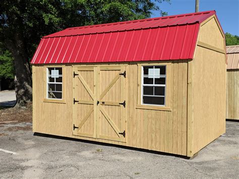 Lofted Storage Barns Yoders Storage Buildings