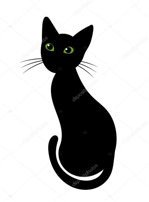 Black Cat Stock Vector By ©studiobarcelona 35355285