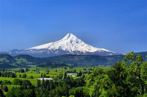 Mt Hood And The Hood River Valley Photograph By Don Siebel Fine Art