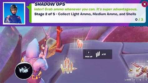 Collect Light Ammo Medium Ammo And Shells Stage 2 Of 5 Shadow Ops