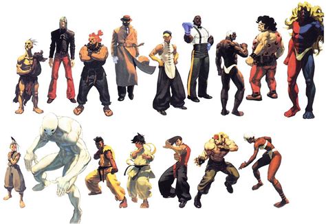 Sf3 3rd Strike Characters Characters And Art Street Fighter Iii