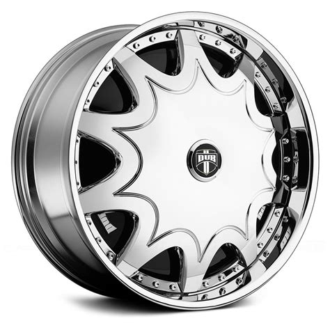 Dub® Stashola Wheels Chrome Rims