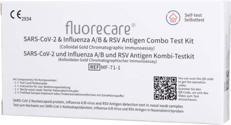 Fluorecare Kombitest Sars Cov 2 And Influenza Ab And Rsv Antigen Combo