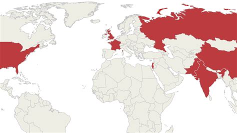 Which Countries Have Nuclear Weapons and How Big Their Arsenals Are ...