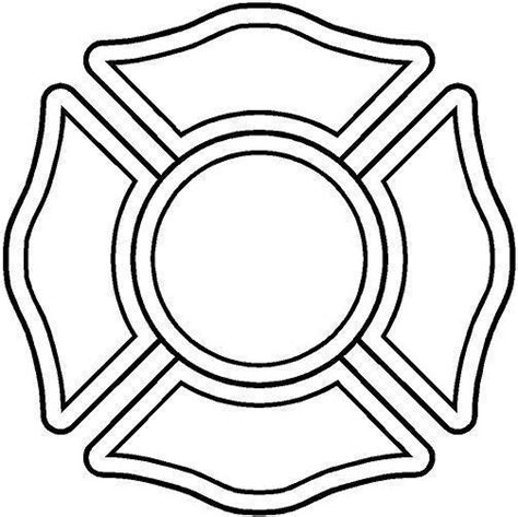 Firefighter Cross Free Vector Clipart Best