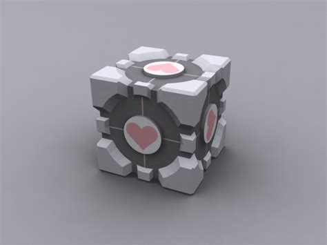 Weighted Companion Cube By Najadgr T On Deviantart