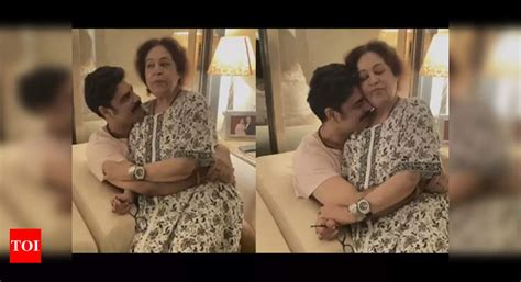 Anupam Kher Captures Kirron Kher And Sikander Khers Cutest Mother Son