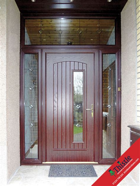 Monocoque Palladio Doors Aberdeen Thistle Stylish Entrance Doors