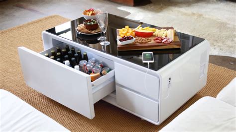 The sobro coffee table has a refrigerator you can use to store your beer and soda, for example. Product Of The Week: A Hi-tech Coffee Table With Built In ...