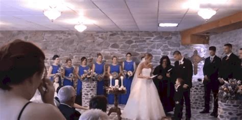 bride includes stepson and his mom in wedding vows and her powerful speech goes viral