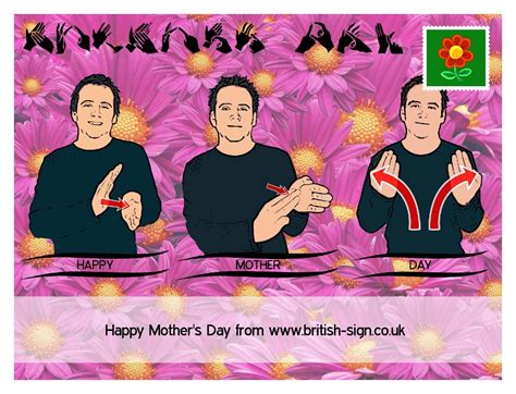 Sale closed on tuesday, august 31st 2021 at 7:35 pm edt. Happy Mother's Day from www.british-sign.co.uk | British ...
