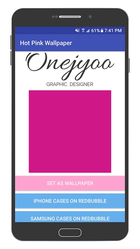 Hot Pink Wallpaperappstore For Android