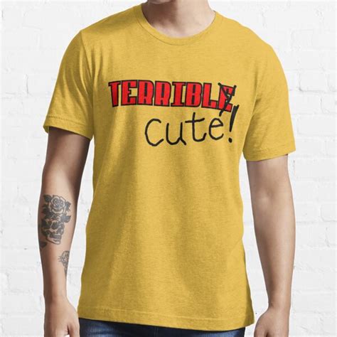 Terribly Cute T Shirt For Sale By Blueeyeddevil Redbubble
